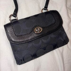 Coach Black Signature Crossbody Bag